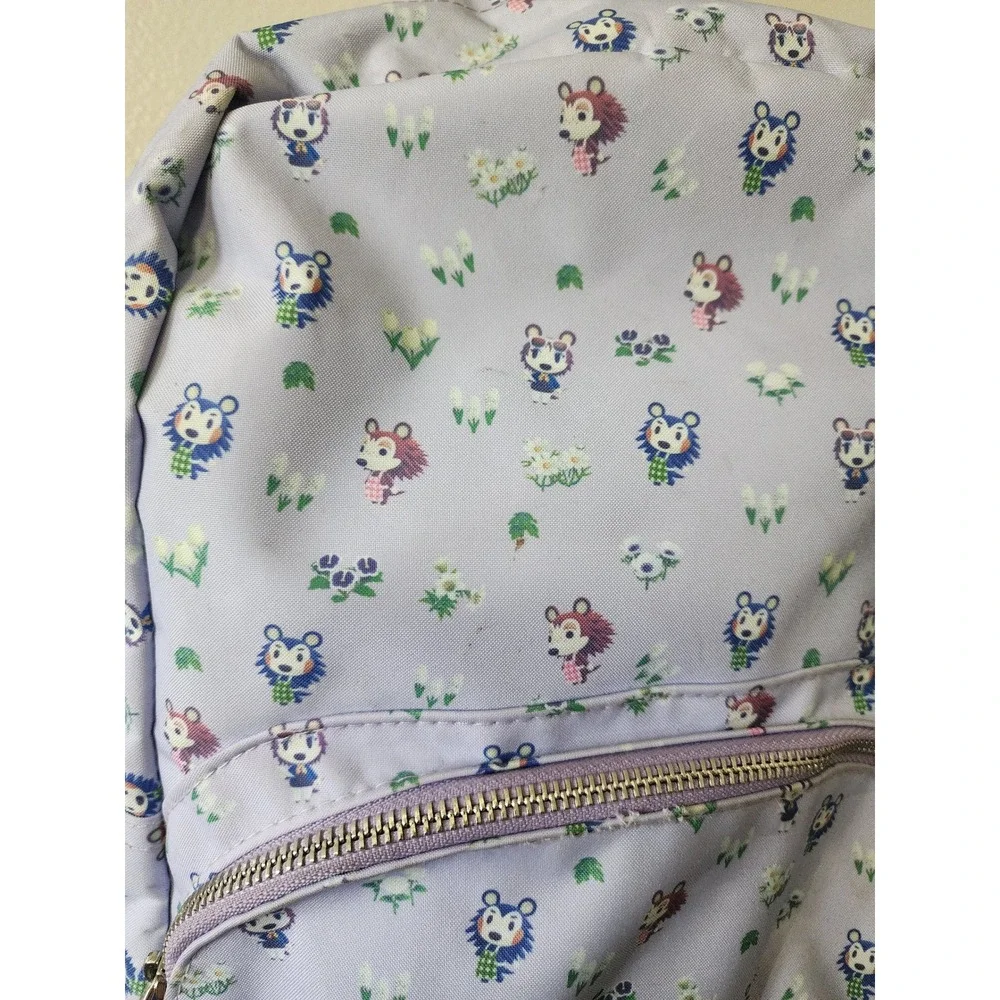 Nintendo Animal Crossing Able Sisters Mini Backpack Switch Console Sleeve Purple